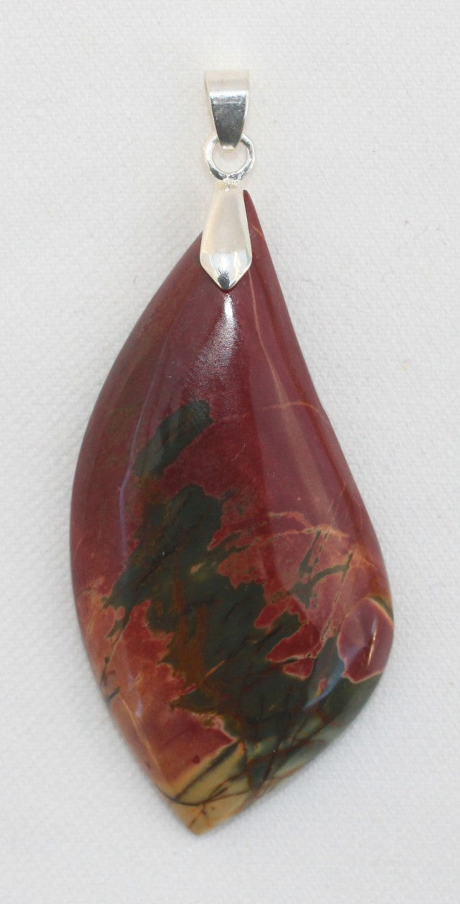 Picasso Stone Pendant in flame shape