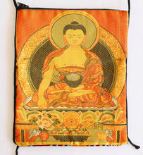 Load image into Gallery viewer, Tarot Bag with Golden Buddha Passport Bag