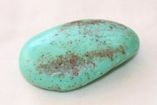 Load image into Gallery viewer, Organic Turquoise Soap Rock with Essences of Orange and Cinnamon - Heavenly Light and Airy Scent
