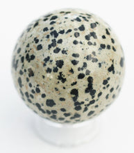 Load image into Gallery viewer, Dalmatian Jasper Sphere - Dispels Worry, Negativity and Nightmares