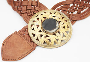 Moroccan Leather Belt