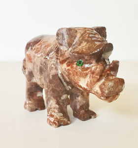 Year of the Pig!  Wild Pig Soapstone Carving