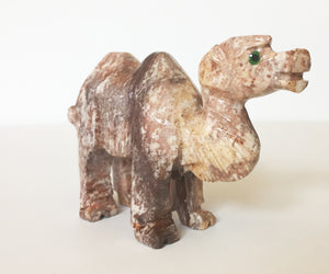 Camel Figurine Soapstone Carving