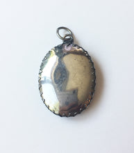 Load image into Gallery viewer, Minoan Snake Goddess Enameled Brass Deity Pendant