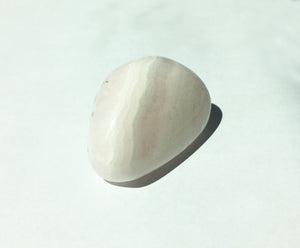 Mangano Pink Calcite Tumbled Stone