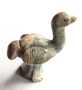 Crane Figurine Soapstone Carving