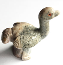 Load image into Gallery viewer, Crane Figurine Soapstone Carving