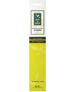 Herb and Earth Bamboo Natural Incense with Less Smoke