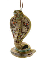 Load image into Gallery viewer, King Cobra Ornament Glitter Embellishment