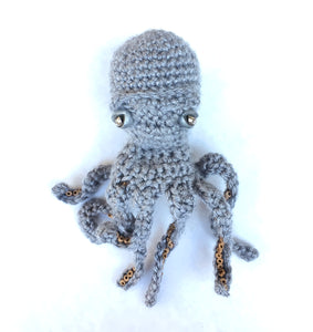 Octopus Gift -  Limited Edition Hand-Knitted Octopus Ornament