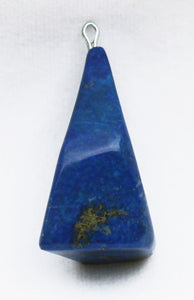 Lapis Lazuli Pendant tumbled free-form Lapis Stone