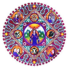 Load image into Gallery viewer, Zodiac Card Colorful Mandala Card