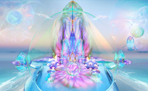 Cosmic Art 11x14 Print Liquid Light Plasma