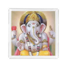 Ganesh Acrylic Tray