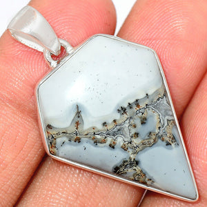 Maligano Jasper Pendant in Diamond Shape