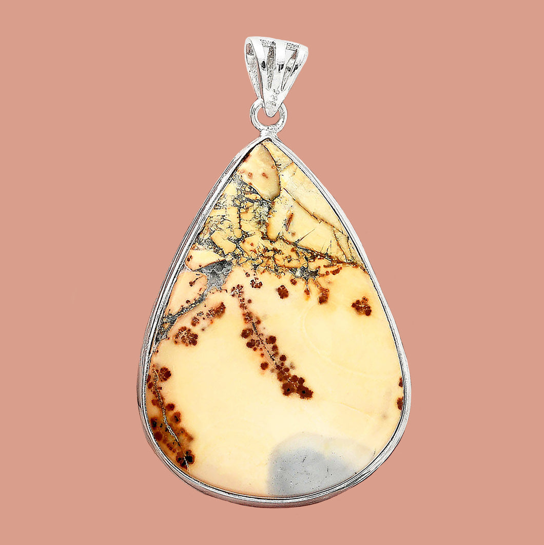 Maligano Jasper Pendant in Pear Shape