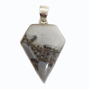 Maligano Jasper Pendant in Diamond Shape