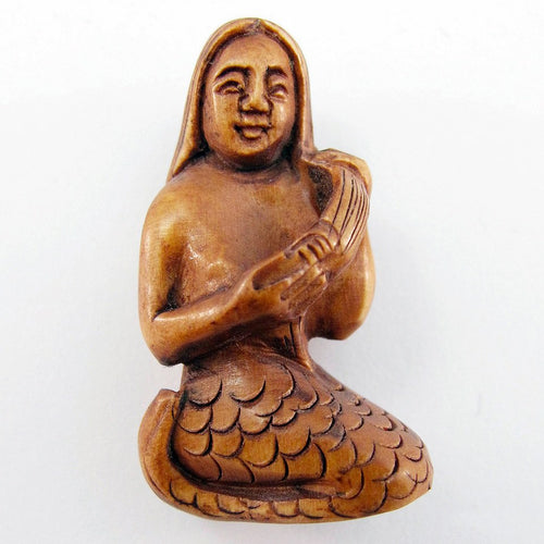 Mermaid Bead Ojime Bead