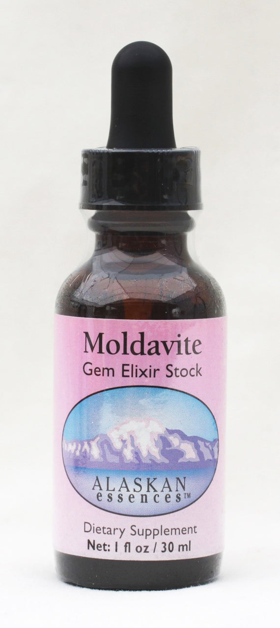 Moldavite Gem Elixir 1 oz Alaskan Essences