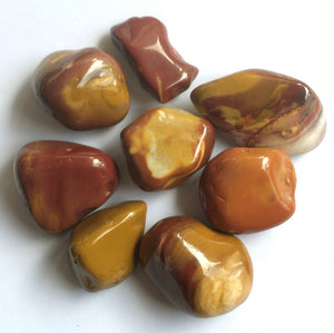 Mookaite Jasper Quarter Pound Tumbled Stones