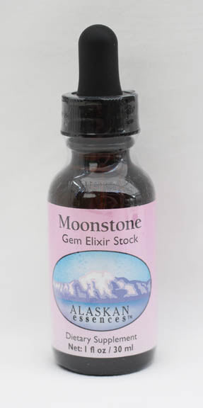 Moonstone Gem Elixir 1 oz Alaskan Essences