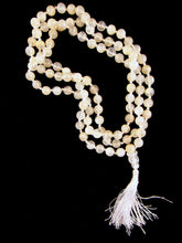 Load image into Gallery viewer, Moonstone Mala hand-knotted 5.5mm Prayer Beads
