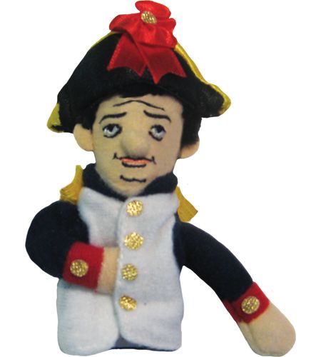 Napoleon Bonaparte Finger Puppet and Fridge Magnet