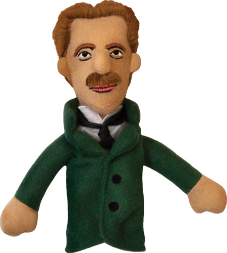 Nikola Tesla Finger Puppet and Fridge Magnet