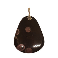 Load image into Gallery viewer, Nipoma Fossilized Coral Pendant in bell shape