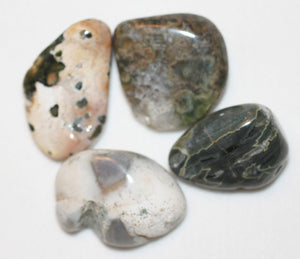 Ocean Jasper Natural Tumbled Stones - Grade B