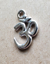 Load image into Gallery viewer, Om Silver Charm