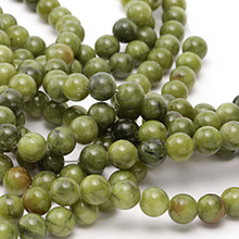 Load image into Gallery viewer, Serpentine Beads 10mm round beads