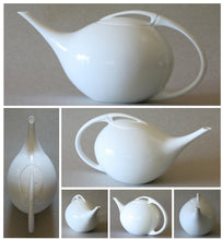 Load image into Gallery viewer, Ovoid Hand-Made Blanc-de-Chine Fine Porcelain Tea Pot