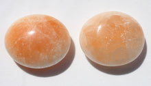 Load image into Gallery viewer, Peach Orange Selenite Sleeping Stones for Sleep, Peaceful Dreams or Meditation - Put in Child&#39;s Room to Banish Fear of Dark