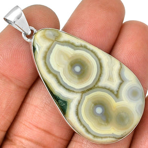 Ocean Jasper Pendant with exceptional pattern