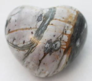 Picasso Stone Heart helps turn down the worry!  1.75 inch puffy heart.