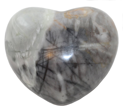 Picasso Stone 44.7mm Puffy Heart - helps turn down the worry!  Great for Gemini!
