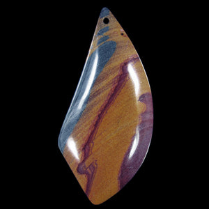 Pilbara Hill Jasper Flame-Shaped Focal Bead for Ease with Spiritual Disciplines