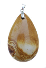 Load image into Gallery viewer, Pilbara Hill Jasper pendant in tear drop shape for ease with spiritual disciplines