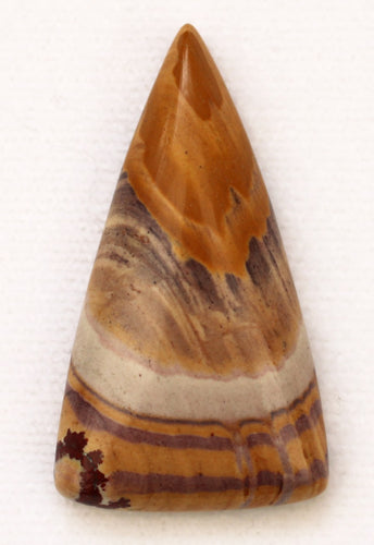 Pilbara Hill Jasper Triangular-Shaped Cabochon for Ease with Spiritual Disciplines