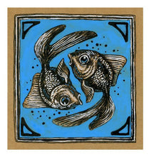 Load image into Gallery viewer, Astrology Card for Pisces