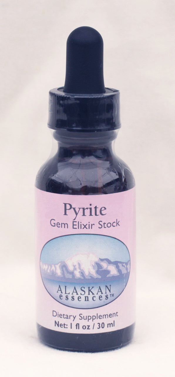 Pyrite Gem Elixir 1 oz Alaskan Essences