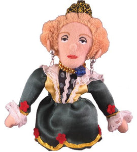 Queen Elizabeth Finger Puppet and Fridge Magnet