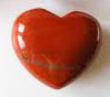 Load image into Gallery viewer, Red Jasper Puffy Heart  for Increased Confidence, Drive and Ambition