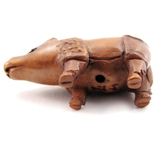 Load image into Gallery viewer, Rhino Bead Ojime Bead