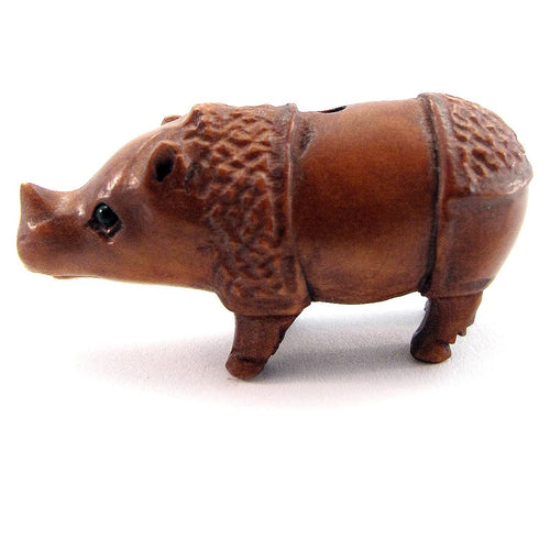 Rhino Bead Ojime Bead