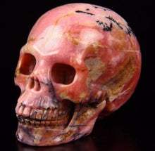 Load image into Gallery viewer, Rhodonite Skull