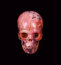 Load image into Gallery viewer, Rhodonite Skull