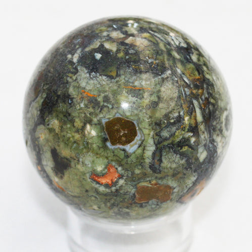 Green Rhyolite Sphere 40mm