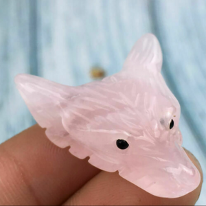 Rose Quartz Fox Bead Life is a Gift Shop Rose Quartz Fox Bead Life is a Gift Shop